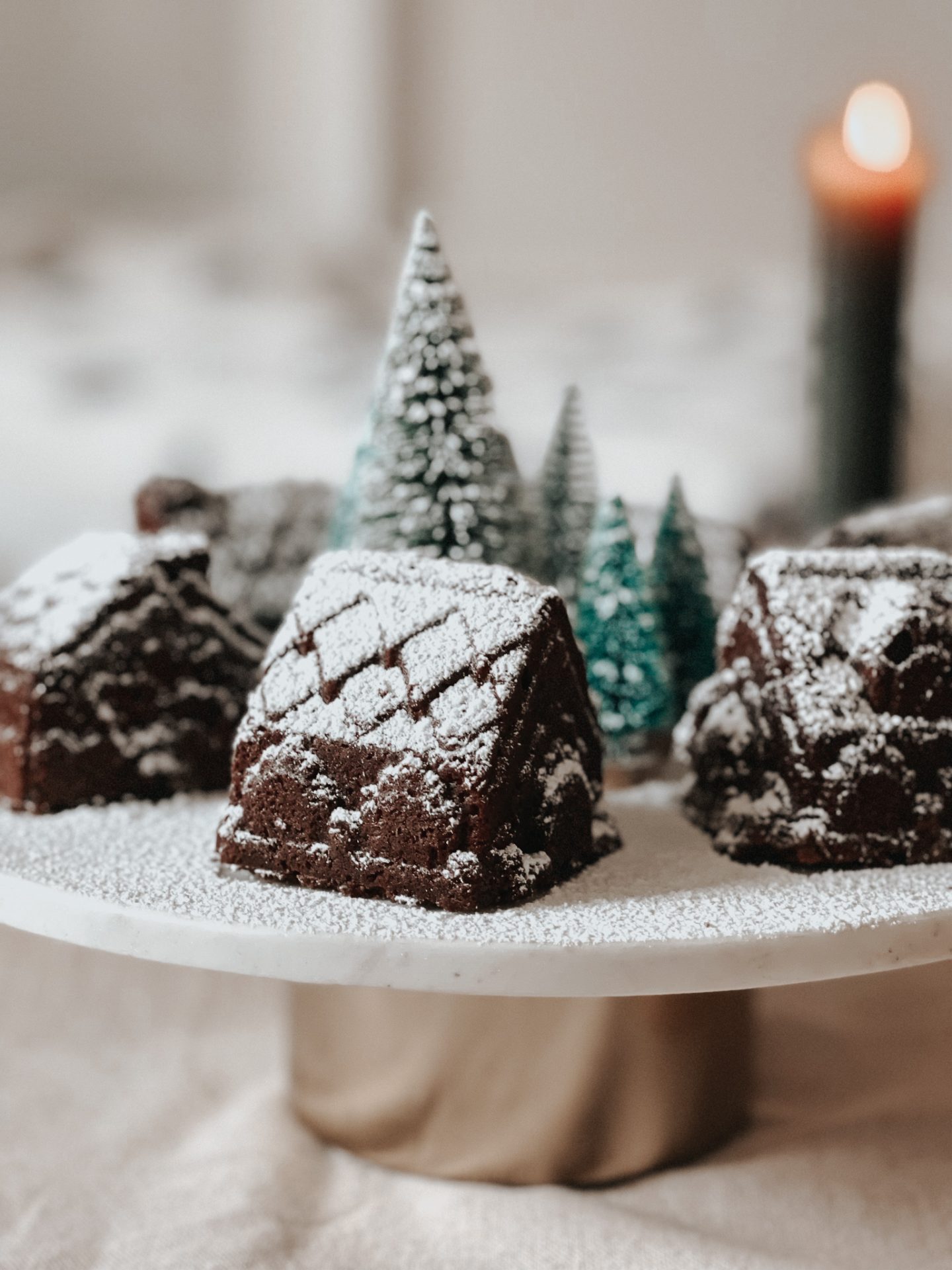 Gâteau à la Noisette Petit Biscuit de Noël - Chocociframboise